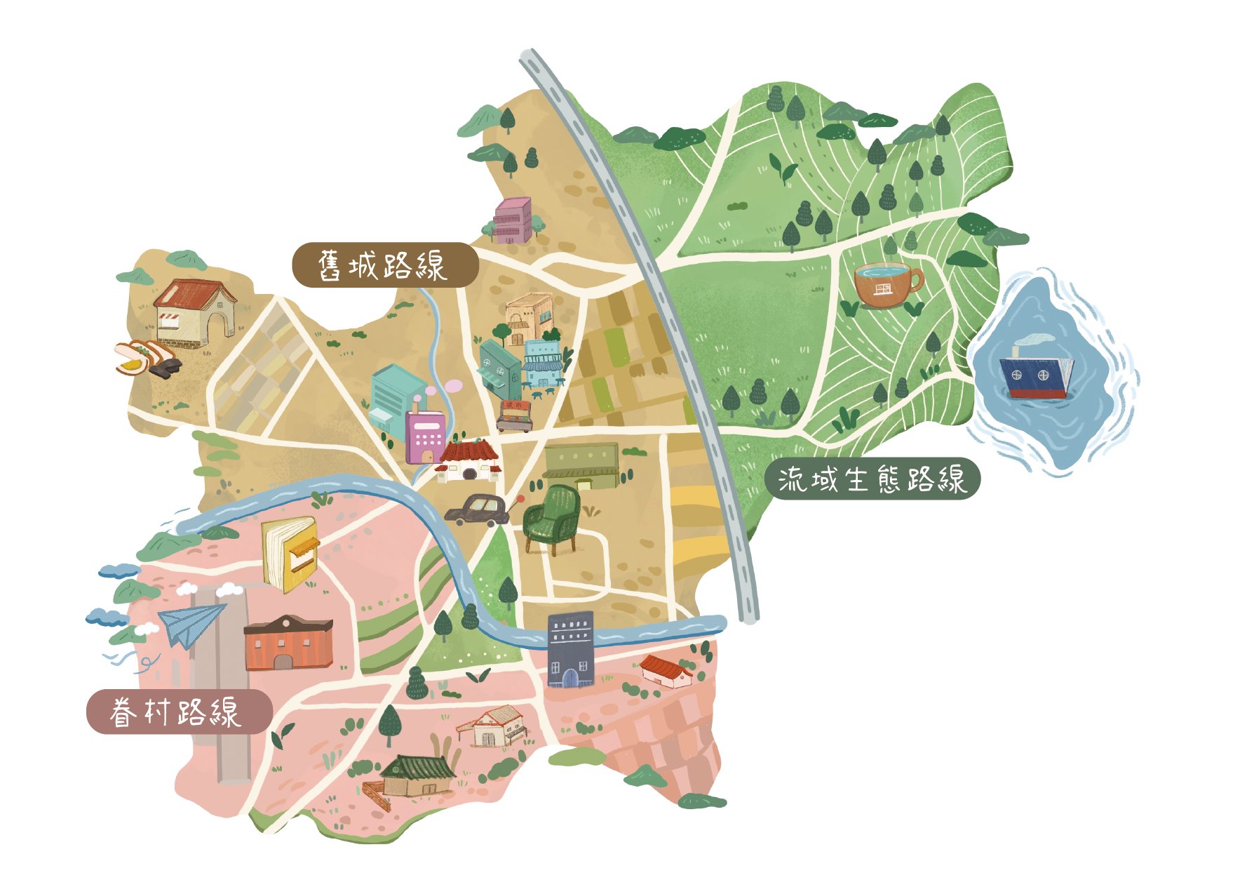 岡山文化地圖